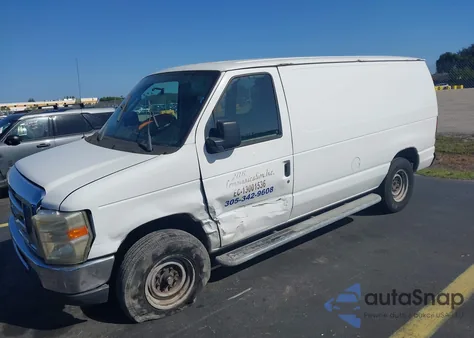 2012 Ford E-250 Commercial z USA, uszkodzony, nr VIN 1FTNE2EWXCDB03424